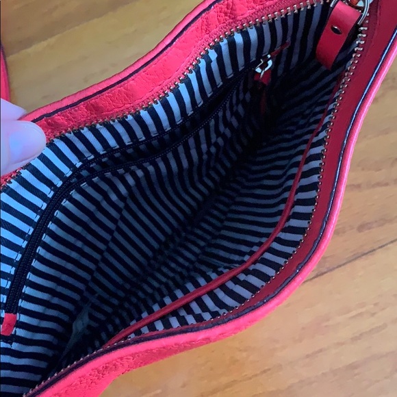 Kate Spade cobble leather coral bag - Picture 5 of 8